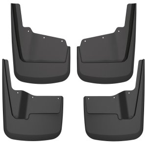 GMC Sierra 2500 Mud Guards - Front + Rear - Husky Liners - FormFit - Black - `20-`23